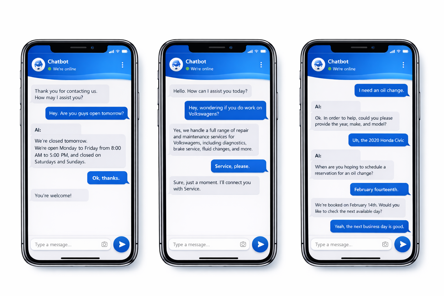 AI Website Chatbot